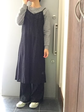 「GALSTAR（ギャルスター）のアイテム」を使った、サオルさん（レディース・153cm）の春コーディネート