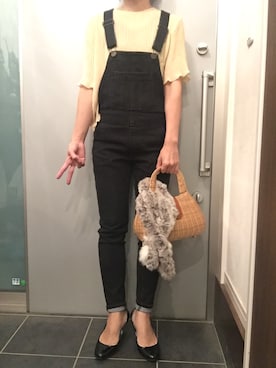 「GALSTAR（ギャルスター）のアイテム」を使った、サオルさん（レディース・153cm）の秋コーディネート