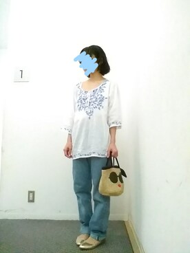 サオルさん（レディース・153cm）の夏コーディネート