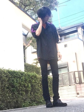 「アイテム（フレグランス）」を使った、ミズキさん（メンズ・168cm）の秋コーディネート
