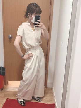 「Daniella&GEMMA（ダニエラアンドジェマ）のアイテム」を使った、kiiさん（レディース・154cm）の夏コーディネート
