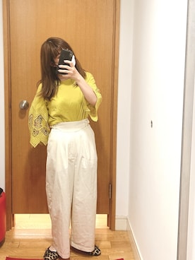 「Daniella&GEMMA（ダニエラアンドジェマ）のアイテム」を使った、kiiさん（レディース・154cm）の夏コーディネート
