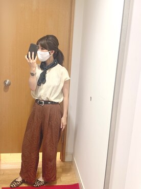 「Daniella&GEMMA（ダニエラアンドジェマ）のアイテム」を使った、kiiさん（レディース・154cm）の夏コーディネート