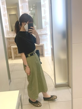 「Daniella&GEMMA（ダニエラアンドジェマ）のアイテム」を使った、kiiさん（レディース・154cm）の夏コーディネート