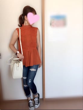 まめたん。さん（レディース・150cm）の夏コーディネート