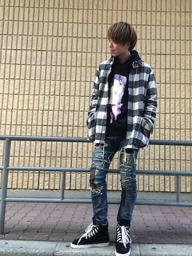 「backlash」｜「アイテム（ブルゾン）」を使った、motohisaさん（メンズ・175cm）の秋コーディネート