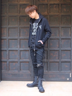 motohisaさん（メンズ・175cm）の冬コーディネート