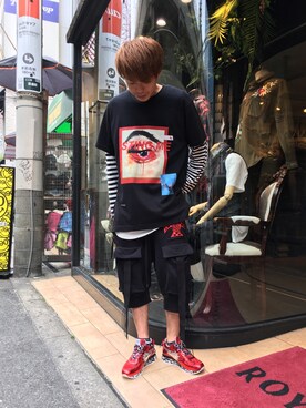 motohisaさん（メンズ・176cm）の夏コーディネート