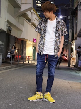 motohisaさん（メンズ・176cm）の夏コーディネート