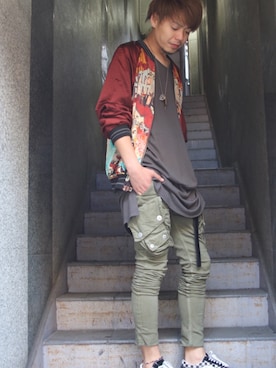 motohisaさん（メンズ・176cm）の夏コーディネート