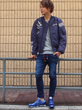 motohisaさん（メンズ・176cm）の秋コーディネート