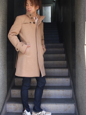 「AKM」｜「アイテム（ジャケット/アウター）」を使った、motohisaさん（メンズ・176cm）の秋コーディネート
