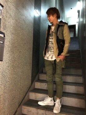 「オシャレパッソ」｜motohisaさん（メンズ・176cm）の秋コーディネート