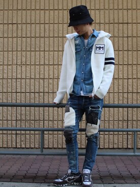 motohisaさん(メンズ・176cm)の冬コーディネート