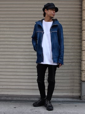 motohisaさん（メンズ・176cm）の冬コーディネート