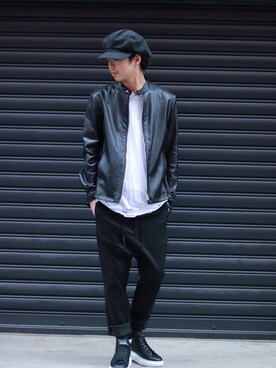 motohisaさん（メンズ・176cm）の春コーディネート