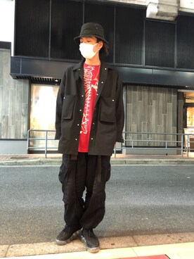 「SUPERTHANKS」｜「アイテム（シューズ）」を使った、motohisaさん（メンズ・176cm）の春コーディネート