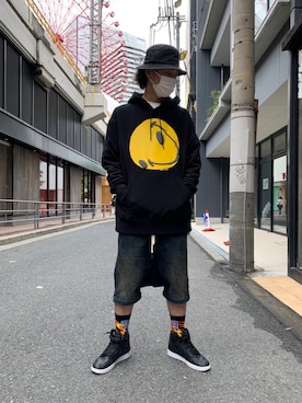 「READYMADE（レディメイド）のアイテム（トップス）」を使った、motohisaさん（メンズ・176cm）の春コーディネート