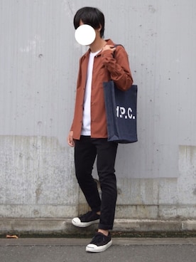 suiさん（メンズ・156cm）の秋コーディネート
