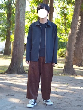 suiさん（メンズ・156cm）の秋コーディネート