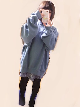 「ドルヲタ」｜ぶたさん（レディース・155cm）の冬コーディネート