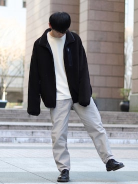 Confirm コンファーム ビッグスタンドボアブルゾンを使ったメンズ人気ファッションコーディネート Wear Confirm コンファーム ビッグスタンドボアブルゾンを使ったメンズ人気ファッションコーディネート Wear