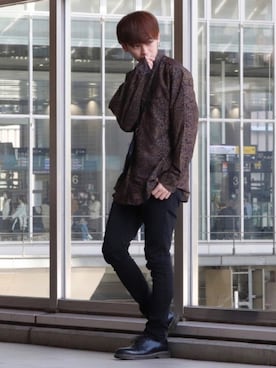 「JOKER（ジョーカー）のアイテム（パンツ）」を使った、やーこん🦊︎︎︎︎︎︎︎︎︎︎︎︎☑︎さん（メンズ・172cm）の春コーディネート