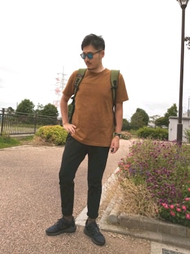 「doldy（ドルディ）のアイテム」を使った、maxis00174さん（メンズ・175cm）の秋コーディネート