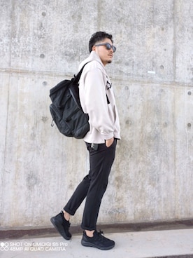 「AEON STYLE（イオンスタイル）のアイテム」を使った、maxis00174さん（メンズ・175cm）の夏コーディネート