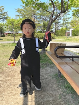 「2歳5ヶ月」｜ぐっさんさん（レディース・166cm）の春コーディネート