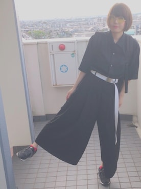 「GIVENCHY（ジバンシイ）のアイテム（口紅/リップティント/グロス）」を使った、L___さん（レディース・156cm）の春コーディネート