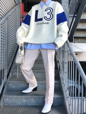 「endevice（エンデヴァイス）のアイテム（ブーツ）」を使った、がやさん（メンズ・180cm）の冬コーディネート