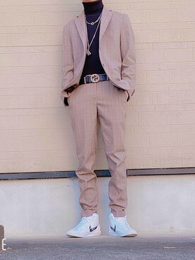 フォーマルスーツ 小物を使った 韓国ファッション のメンズ人気ファッションコーディネート Wear