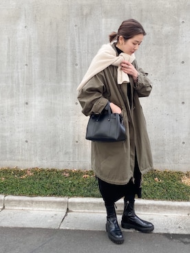 TSURUGASAKI_163cmさん（レディース・163cm）の冬コーディネート