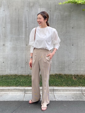 TSURUGASAKI_163cmさん（レディース・163cm）の春コーディネート