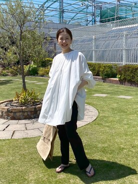 TSURUGASAKI_163cmさん（レディース・163cm）の春コーディネート