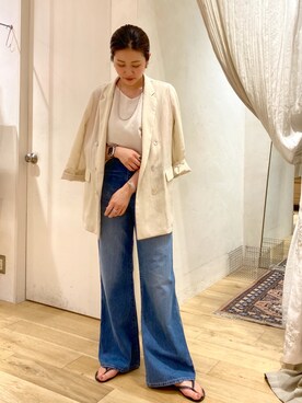 TSURUGASAKI_163cmさん（レディース・163cm）の夏コーディネート