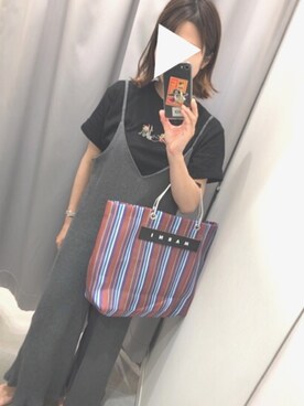「Omekashi（オメカシ）のアイテム（オールインワン・サロペット）」を使った、てむ✱✱さん（レディース・149cm）の夏コーディネート