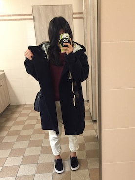 てちたさん(レディース・154cm)の冬コーディネート