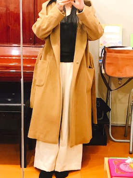 「NEI（ネイ）のアイテム」を使った、みさん（レディース・152cm）の冬コーディネート