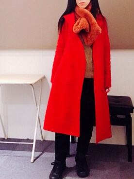 みさん（レディース・152cm）の冬コーディネート