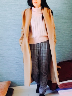 「NEI（ネイ）のアイテム」を使った、みさん（レディース・152cm）の冬コーディネート