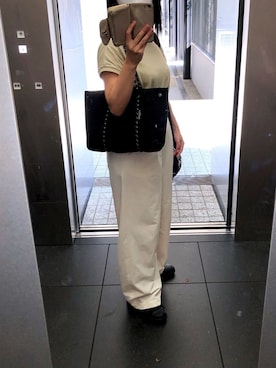 「Willow Bay（ウィローベイ）のアイテム」を使った、みさん（レディース・152cm）の夏コーディネート