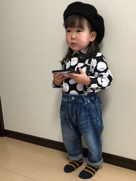 ☆meimei☆さん（キッズ・80cm）の冬コーディネート