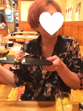 「present（プレゼント）のアイテム」を使った、m.hさん（メンズ・178cm）の秋コーディネート