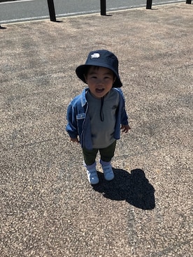 Ｒiiiiit☁︎さん（キッズ・90cm）の春コーディネート