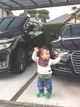 Ｒiiiiit☁︎さん（キッズ・80cm）の春コーディネート