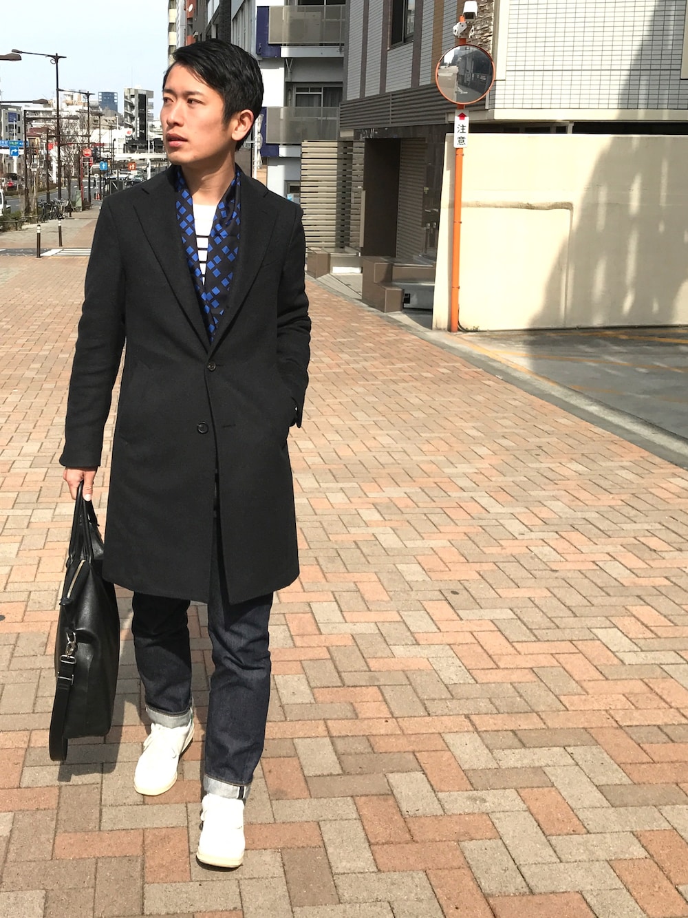 【LARDINI】オリーブ チェスターコート 中古・古着通販】LARDINI (ラルディーニ) チェスターコート