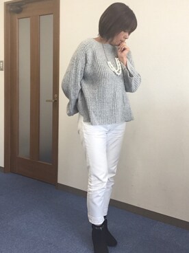 「mystic（ミスティック）のアイテム」を使った、さなりんさん（レディース・163cm・40代）の冬コーディネート