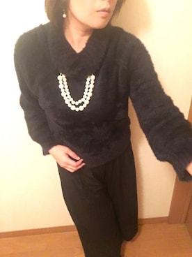 「CECIL McBEE（セシルマクビー）のアイテム（アクセサリー）」を使った、さなりんさん（レディース・163cm）の冬コーディネート